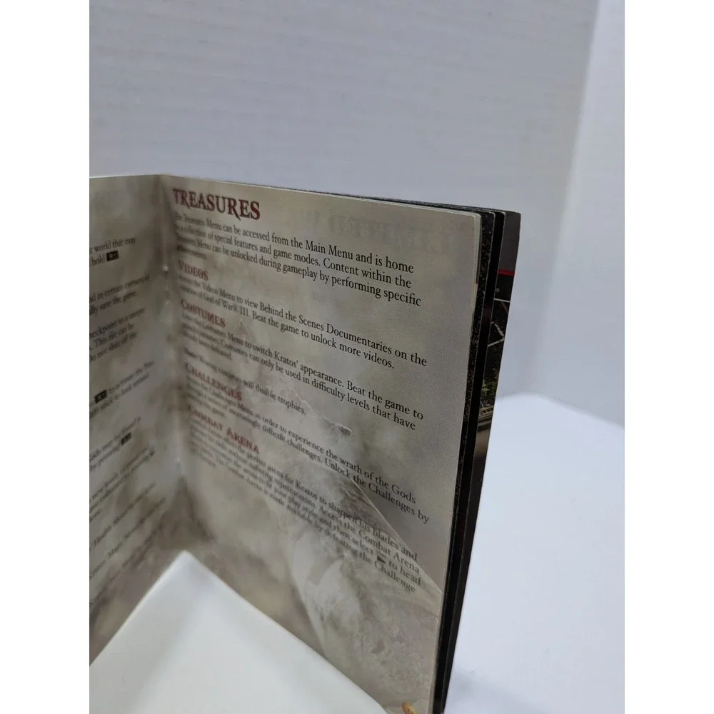 PlayStation 3 PS3 Manual Only God Of War III OEM Fast Shipping